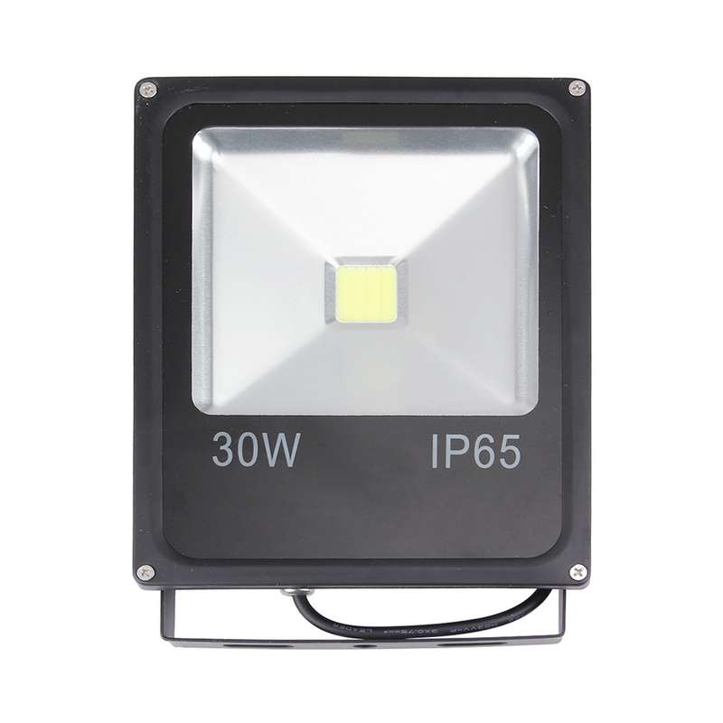 30W IP65 Waterproof White Light LED Floodlight, 2700LM Lamp, AC 85-265V