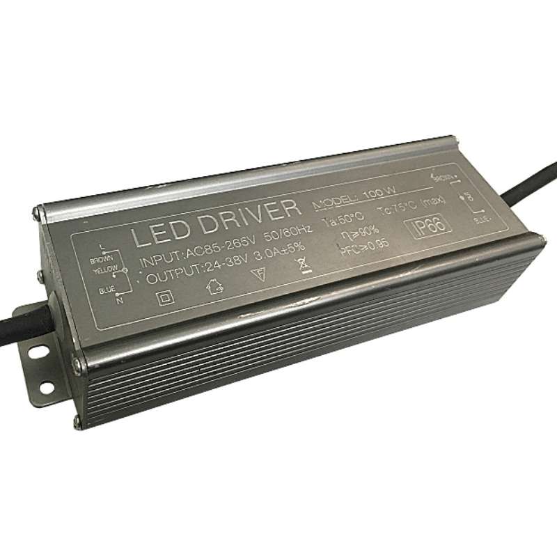 50W LED Driver Adapter AC 85-265V to DC 24-38V IP65 Waterproof
