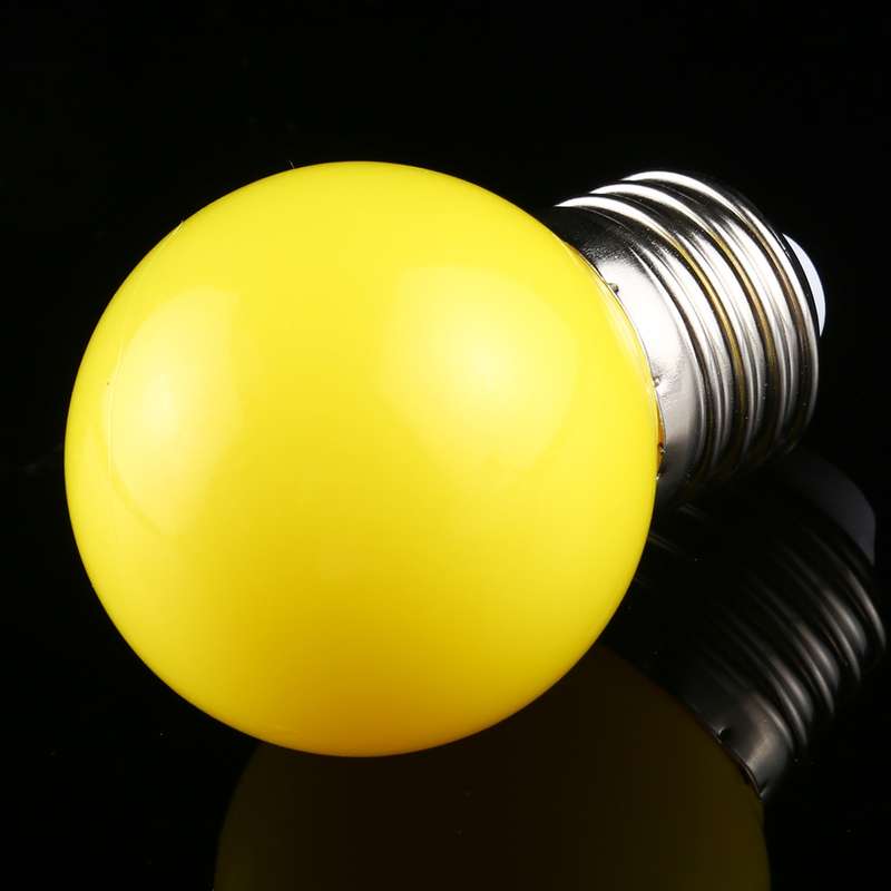 10 PCS 2W E27 2835 SMD Home Decoration LED Light Bulbs, DC 12V (Pink Light)
