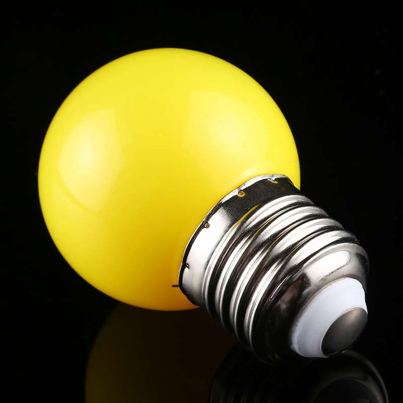 10 PCS 2W E27 2835 SMD Home Decoration LED Light Bulbs, DC 12V (Pink Light)