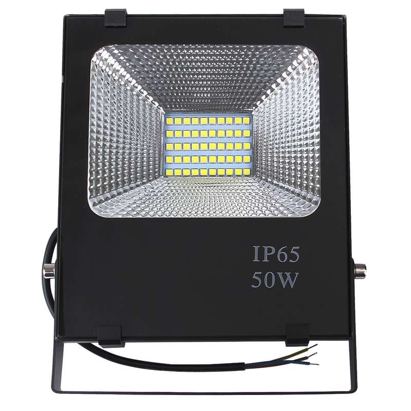 50W IP65 Waterproof LED Floodlight, 2700-6500K SMD-5054 Lamp, AC 85-265V(White Light)