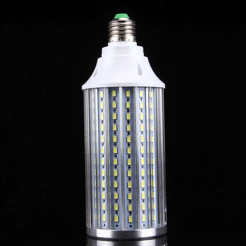 80W Aluminum Corn Light Bulb, E27 6600LM 210 LED SMD 5730, AC 220V(White Light)