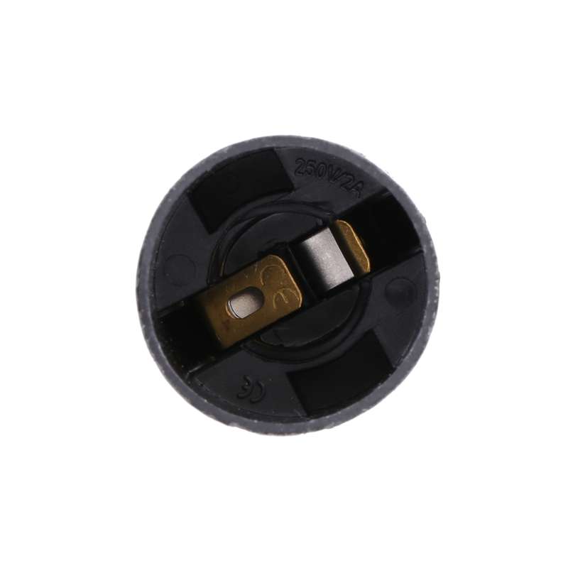 E27 Lamp Light Socket Bulbs Holder Base(Black)