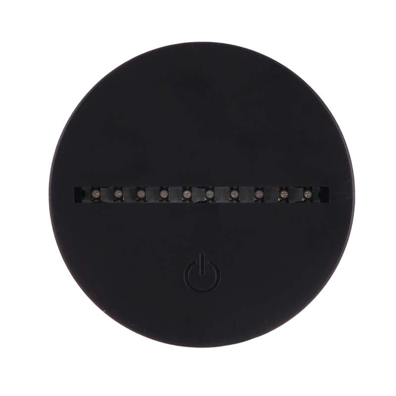 Electric Guitar Shape 3D Touch Switch Control LED Light , 7 Color Discoloration Creative Visual Ster