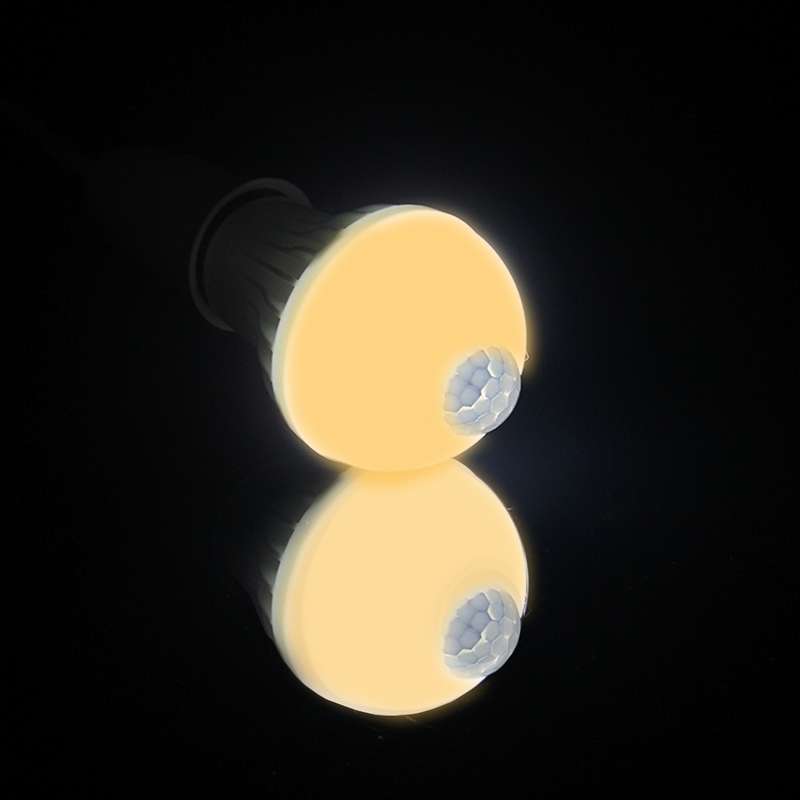 E27 5W Infrared Motion Sensor LED Light Bulb, Sensor Distance: 4-6m, AC 85-265V
