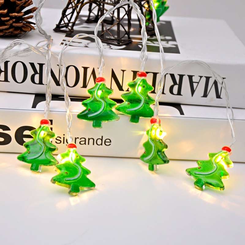 2m 10 Lights Santa Claus LED Decorative Light String