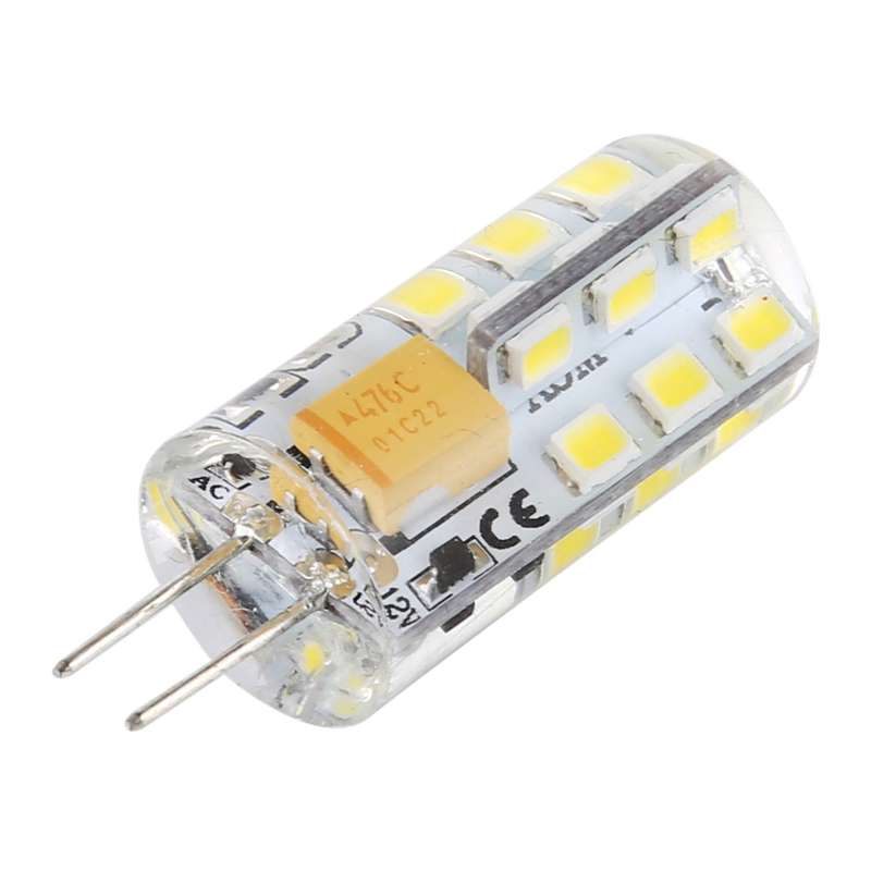 G4 SMD 2835 24 LEDs LED Corn Light Bulb, AC 12V, DC 12-24V (White Light)