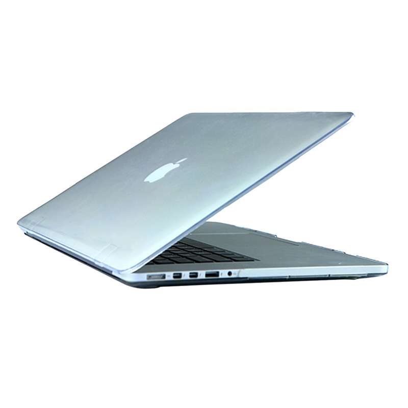 For Macbook Pro 15.4 inch Laptop Crazy Horse Texture Horizontal Flip Leather Case (Black)
