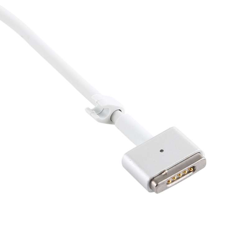 45W 60W 85W Power Adapter Charger T Tip Magnetic Cable for Apple Macbook(White)
