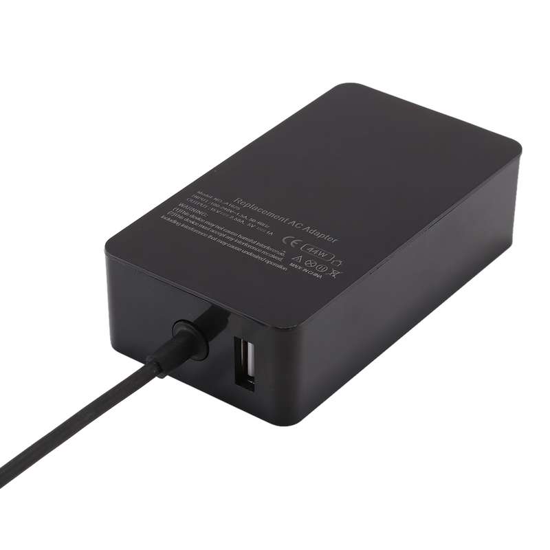 A1625 15V 2.58A 44W AC Power Supply Charger Adapter for Microsoft Surface Pro 6 / Pro 5 (2017) / Pro