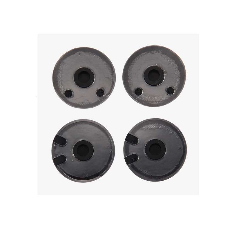 4 PCS for Macbook Air 11.6 inch & 13.3 inch (2010-2015) Bottom Case Rubber Mats(Black)