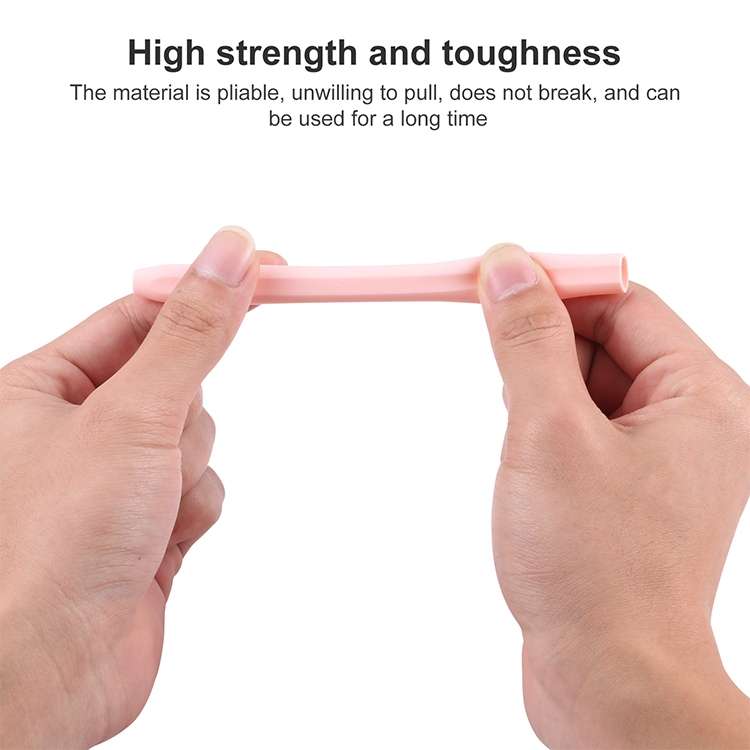 4 in 1 Stylus Pen Cartoon Animal Silicone Protective Case for Apple Pencil 2 (Pink)
