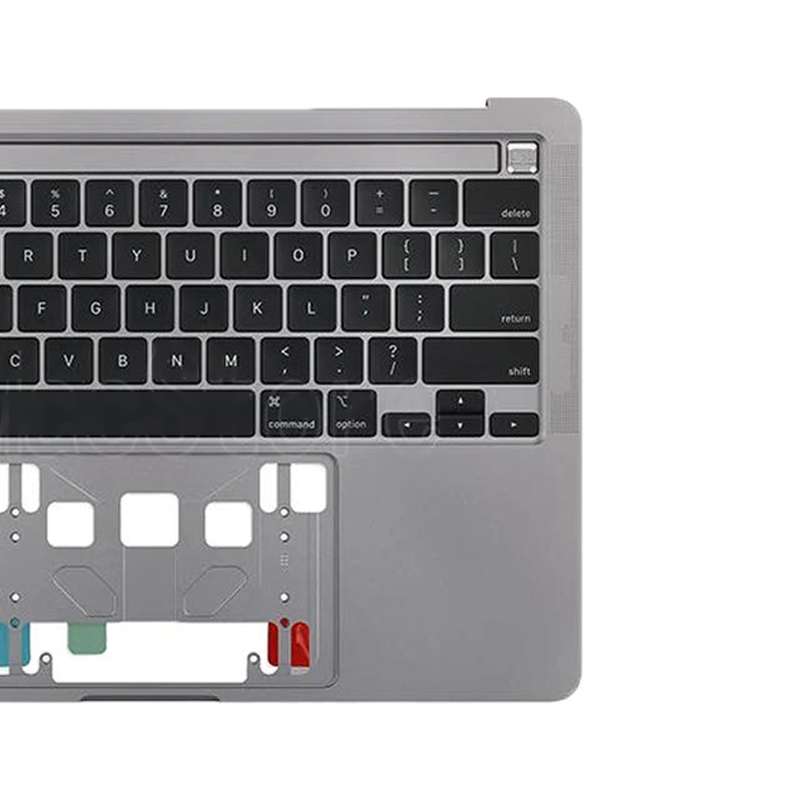 For Macbook Pro 13 inch 2021 A2338 C-side Cover + US Edition Key Board (Grey)
