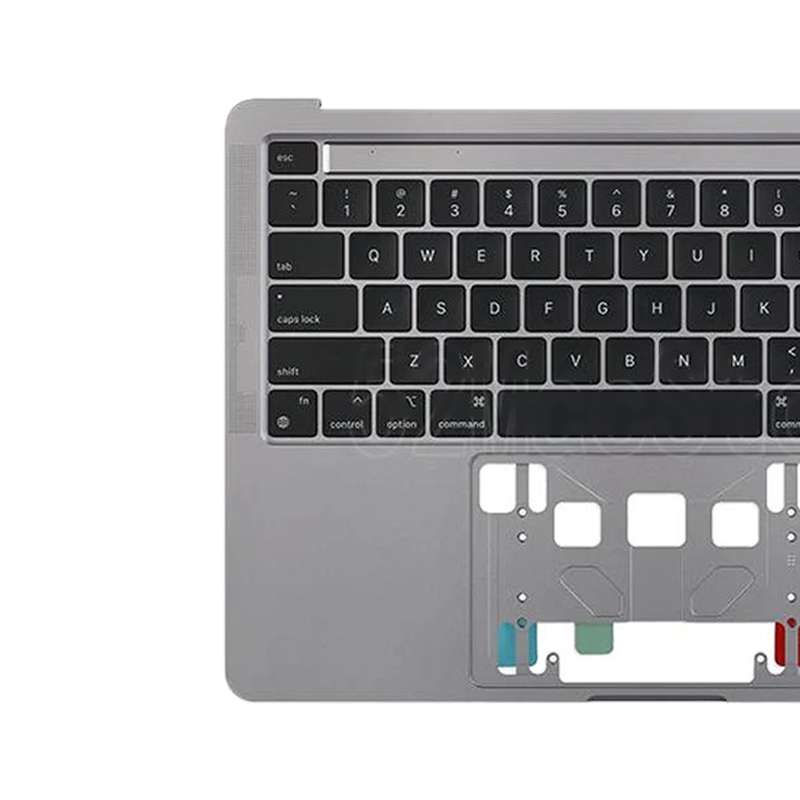 For Macbook Pro 13 inch 2021 A2338 C-side Cover + US Edition Key Board (Grey)