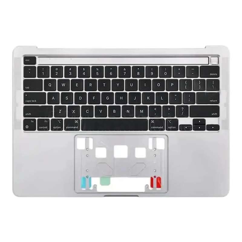 For Macbook Pro 13 inch 2021 A2338 C-side Cover + US Edition Key Board (Grey)