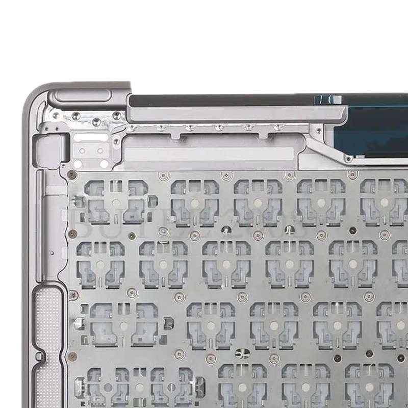 For MacBook Pro Retina 13 inch A2289 2020 C-side Cover + US Edition Key Board (Grey)