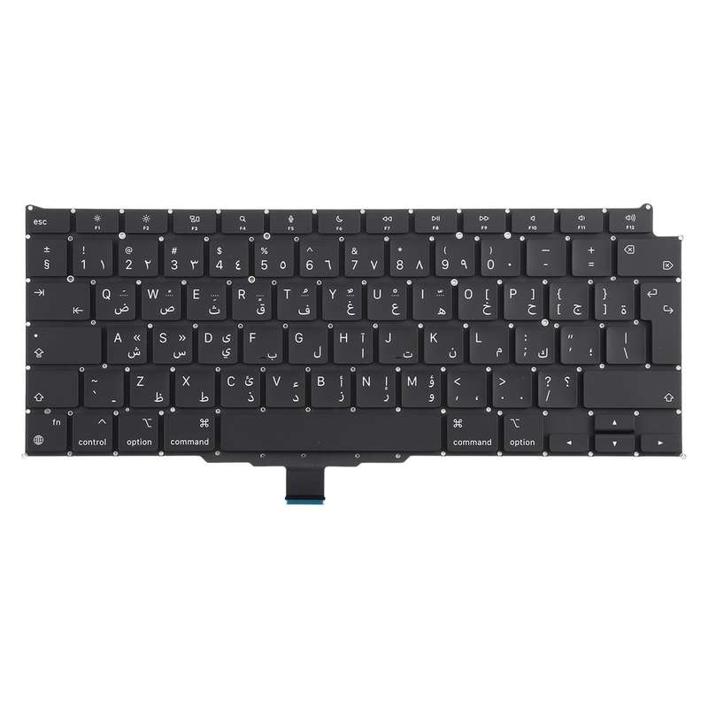 For MacBook Air 13.3 inch M1 A2337 2020 Big Enter Arabic Version Keyboard