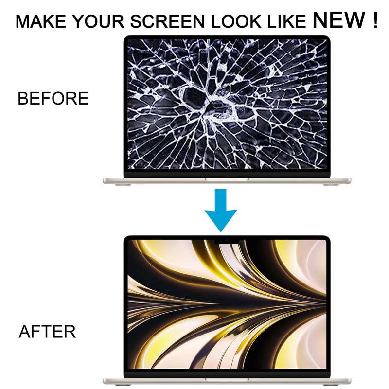 For MacBook Air 13.6 inch A3113 2024 EMC8611 LCD Display Screen