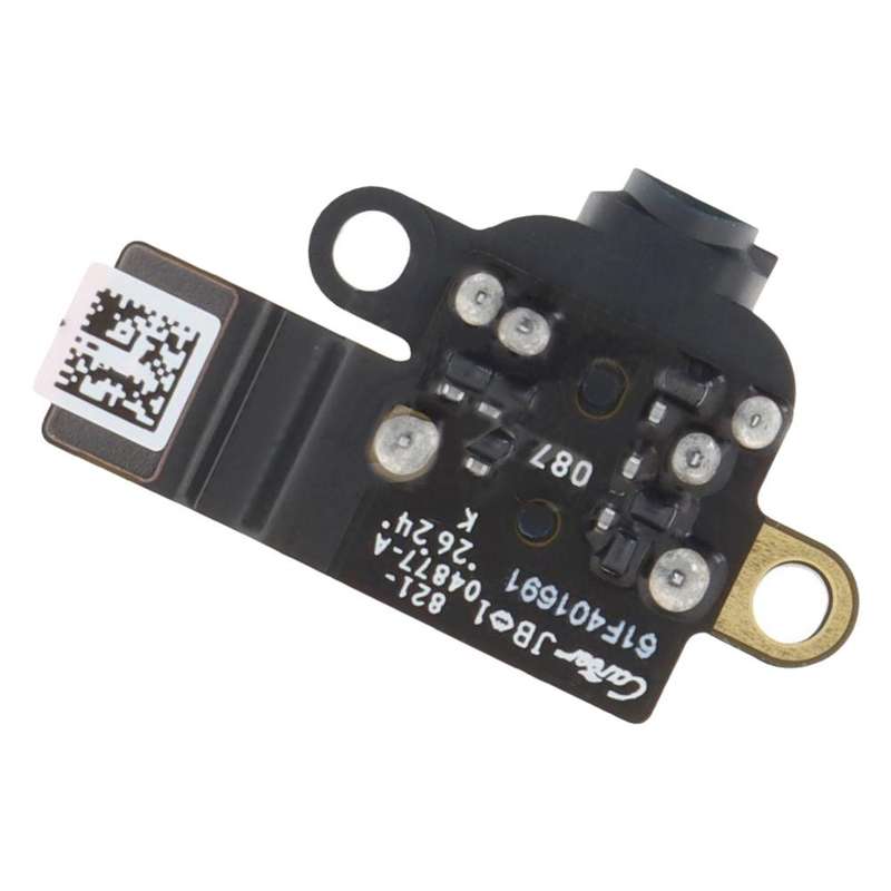 For MacBook Air M3 13 inch A3113 2024 EMC8611 821-04877-A Earphone Jack Audio Flex Cable (Black)
