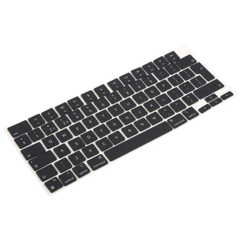 For Macbook Air 13.3 / 15.3 M2 A2681 A2941 UK English Version Keycaps (Midnight)