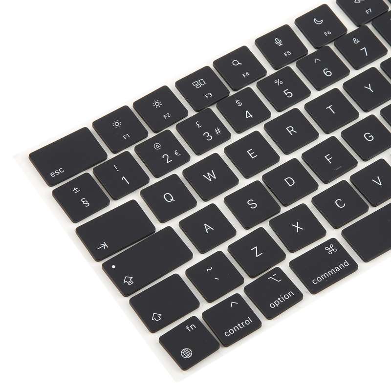 For Macbook Air 13.3 / 15.3 M2 A2681 A2941 UK English Version Keycaps (Midnight)
