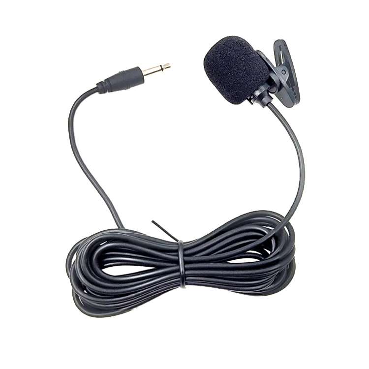 ZJ002MR Mono 2.5mm Straight Plug Car Sun Visor Wireless Interpreter Tour Guide Megaphone Lavalier Wi
