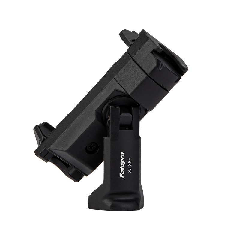 Fotopro SJ-36+ 360 Degree Rotation Horizontal and Vertical Tripod Mount Adapter Phone Clamp Bracket
