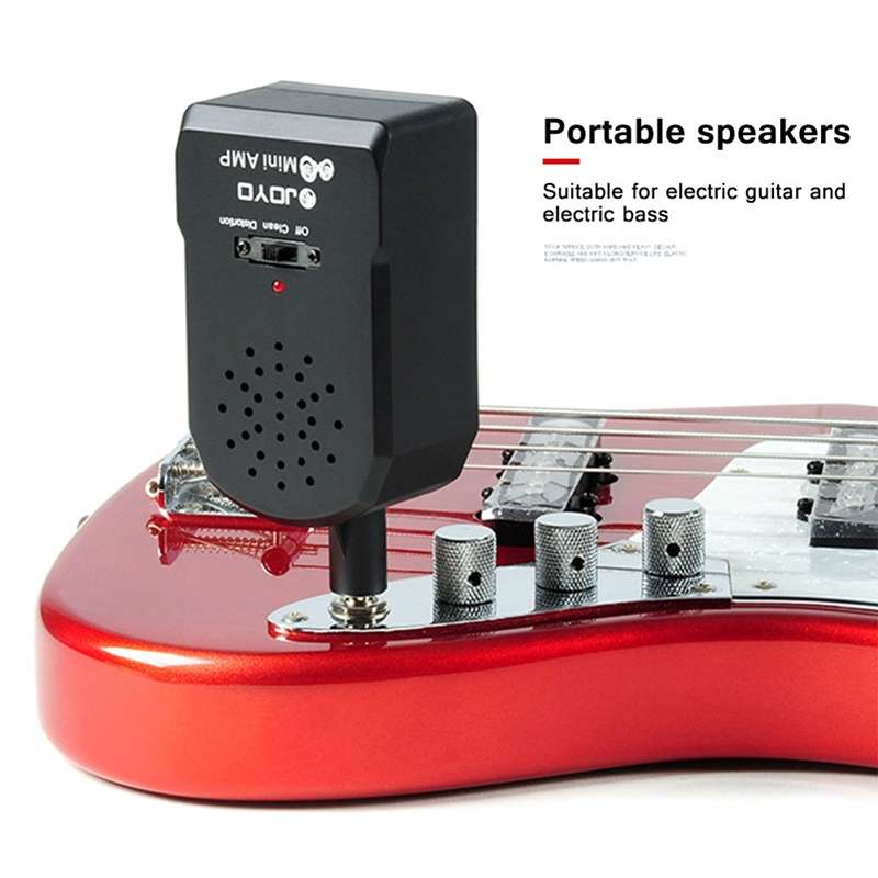 JOYO JA-01 2W Large Volume Guitar Amplifier Mini Portable Electric Guitar Bass Speakers with Distort