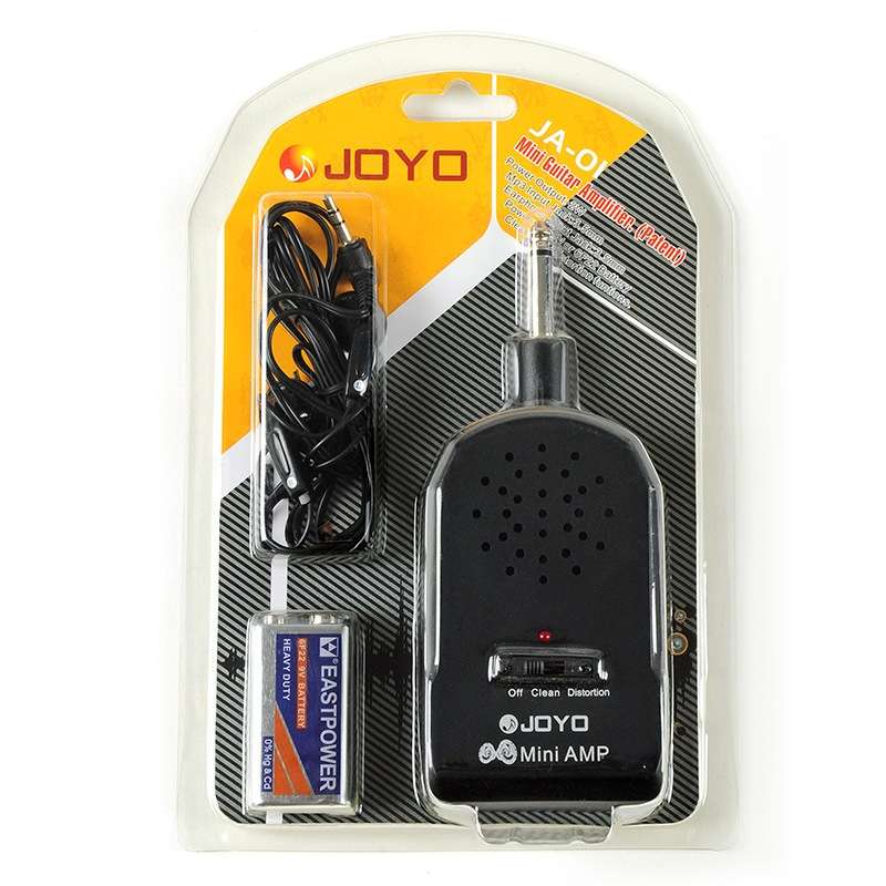 JOYO JA-01 2W Large Volume Guitar Amplifier Mini Portable Electric Guitar Bass Speakers with Distort