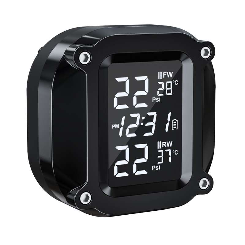 M6 Motorcycles Tire Pressure Monitor with Holder