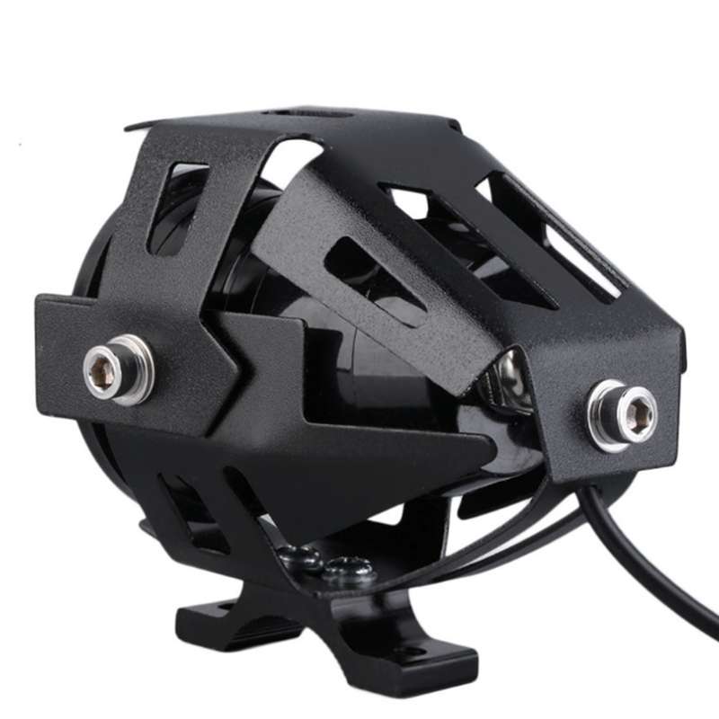 U7 10W 1000LM LED Waterproof IP67 Headlamp Light with Angel Eyes Light for Motorcycle / SUV, DC 12V