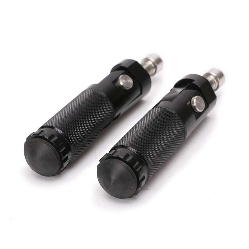 Speedpark 1 Pair Universal Folding Footrests Footpegs Foot Rests Pegs Rear Pedals Set 8mm Install Bo