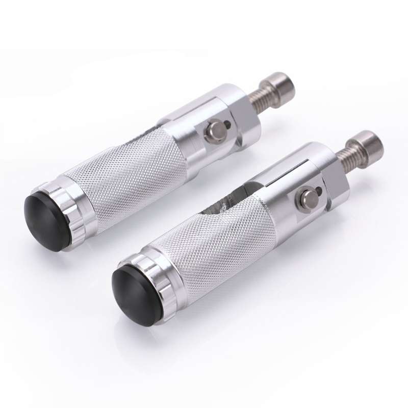 Speedpark 1 Pair Universal Folding Footrests Footpegs Foot Rests Pegs Rear Pedals Set 8mm Install Bo