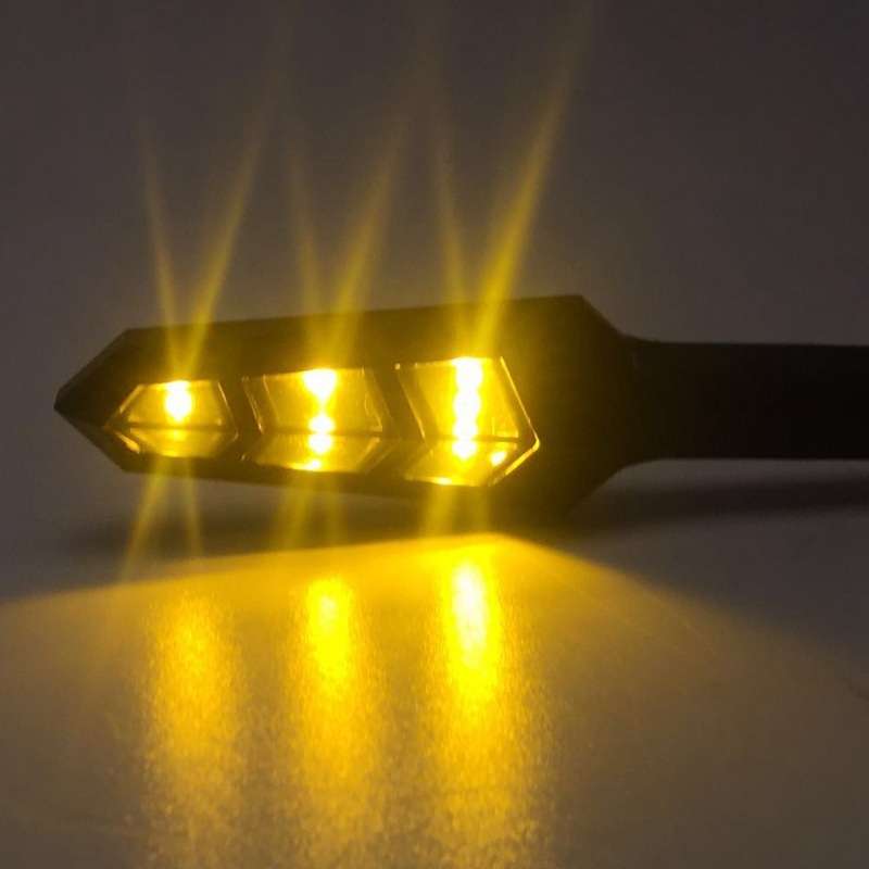 Speedpark Motorcycle Turn Signal Light 6 LEDs Signal Light