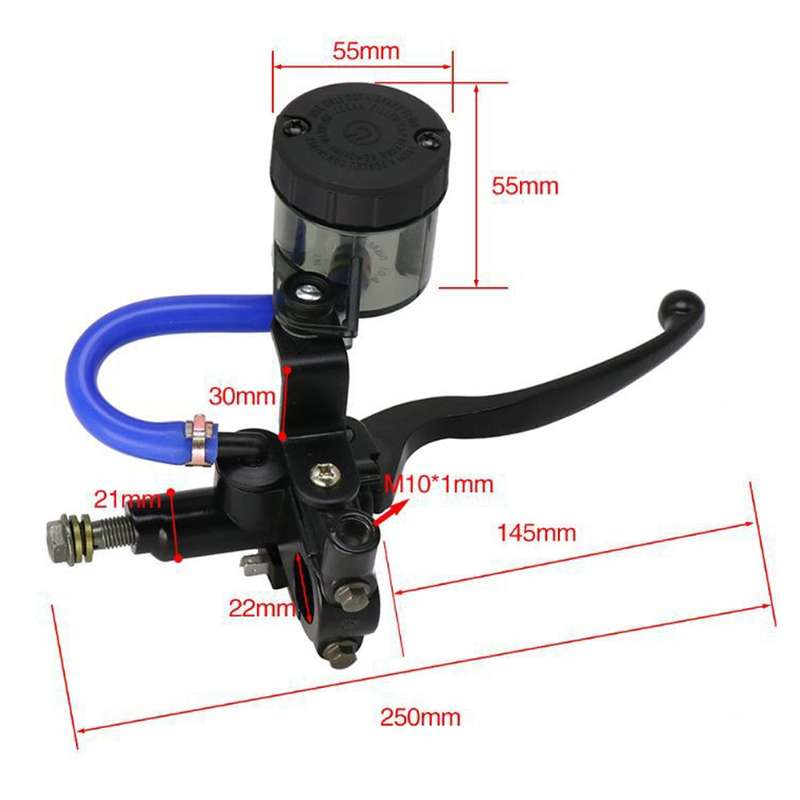 Motorcycle Parts Modified Brake Pump Right Hydraulic Disc Brake Pump for Yamaha