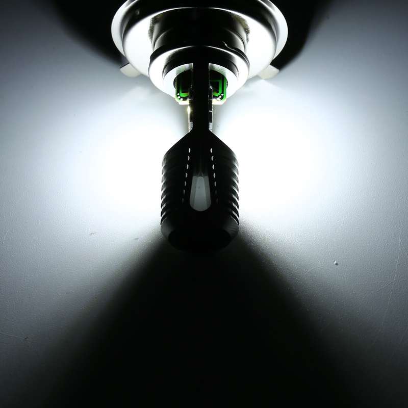 PX15D DC12V / 7.4W Motorcycle LED Headlight with 24LEDs SMD-3030 Lamp Beads (White Light)