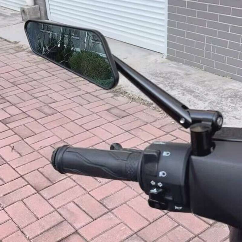 Motorcycle Side Mirror CNC Aluminum Alloy Reflective Rearview Mirror