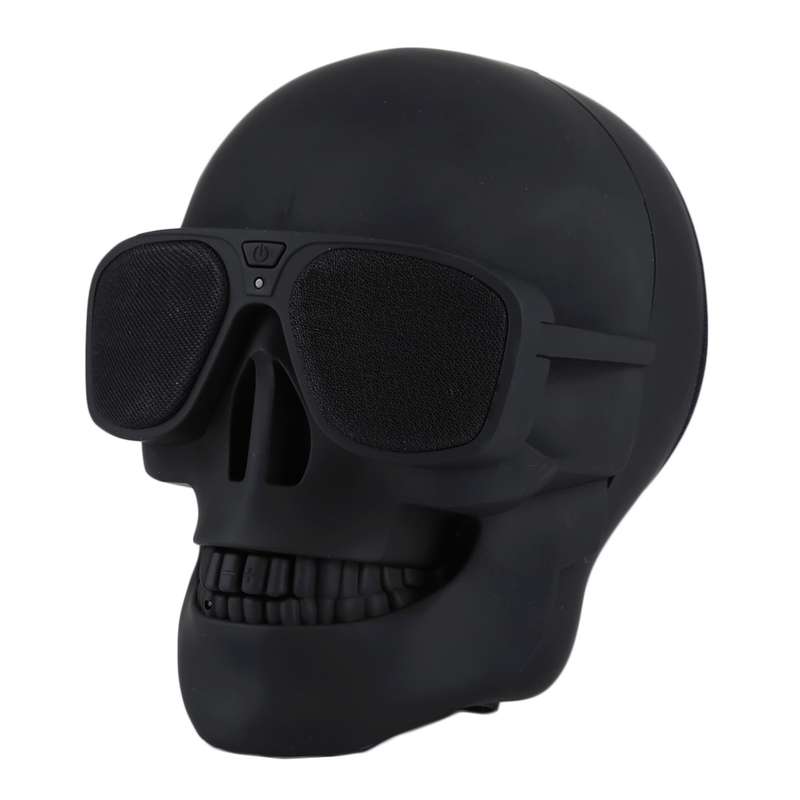 Sunglasses Skull Bluetooth Stereo Speaker, for iPhone, Samsung, HTC, Sony and other Smartphones (Red