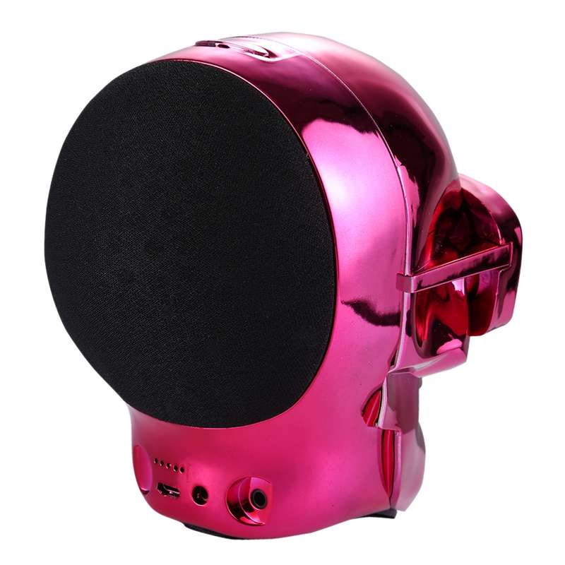 Sunglasses Skull Bluetooth Stereo Speaker, for iPhone, Samsung, HTC, Sony and other Smartphones (Gol