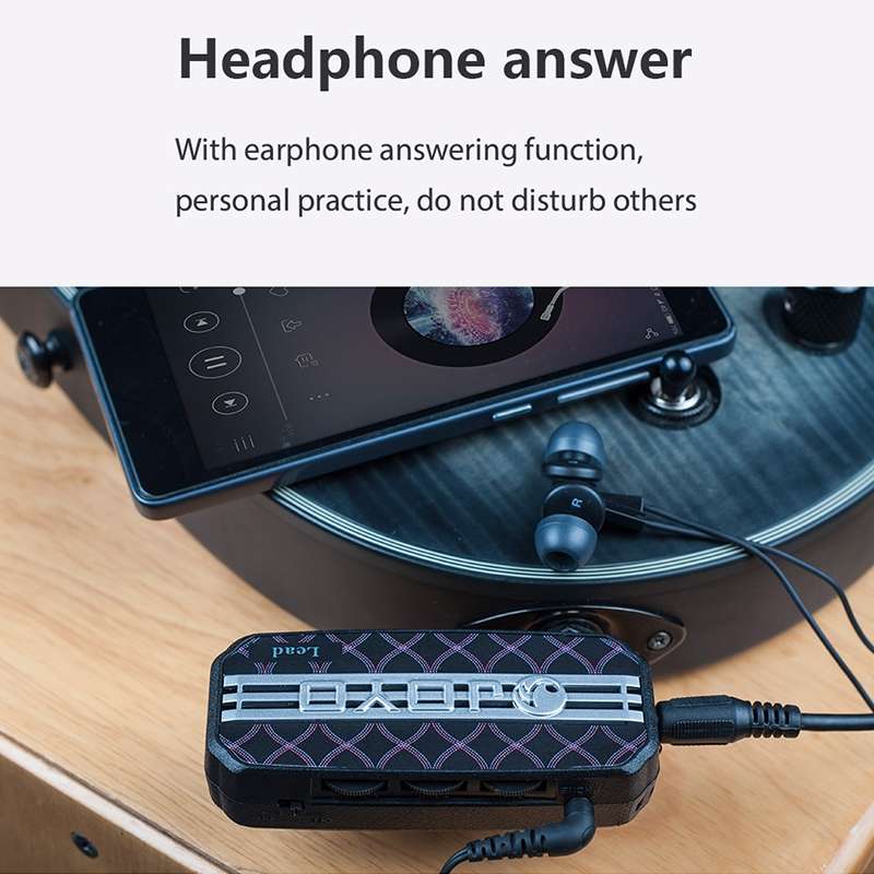 JOYO JA-03 Acoustic Guitar Mini Portable Electric Guitar Effector