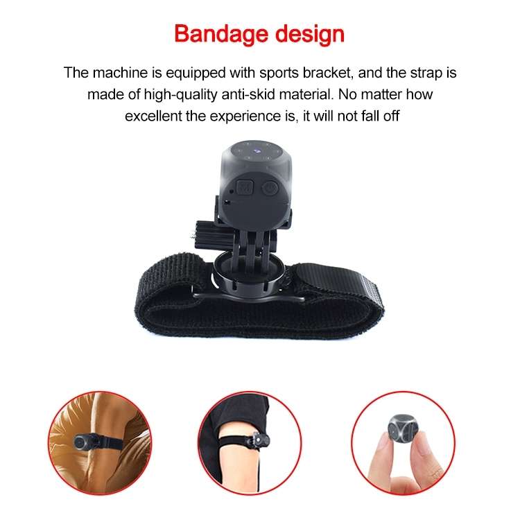 MD21 1080P HD Wireless Camera Sports Outdoor Home Computer Camera, Support Infrared Night Vision / M