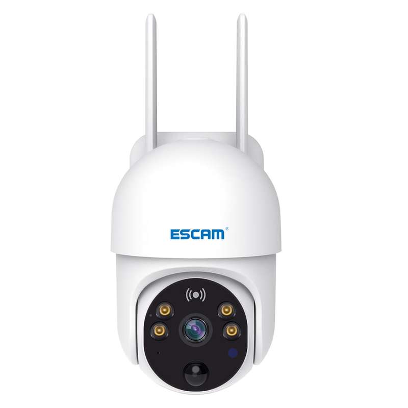 ESCAM QF255 2.0 Million Pixels 1080P HD WiFi Solar Camera, Support Two-way Voice & PIR Motion Detect