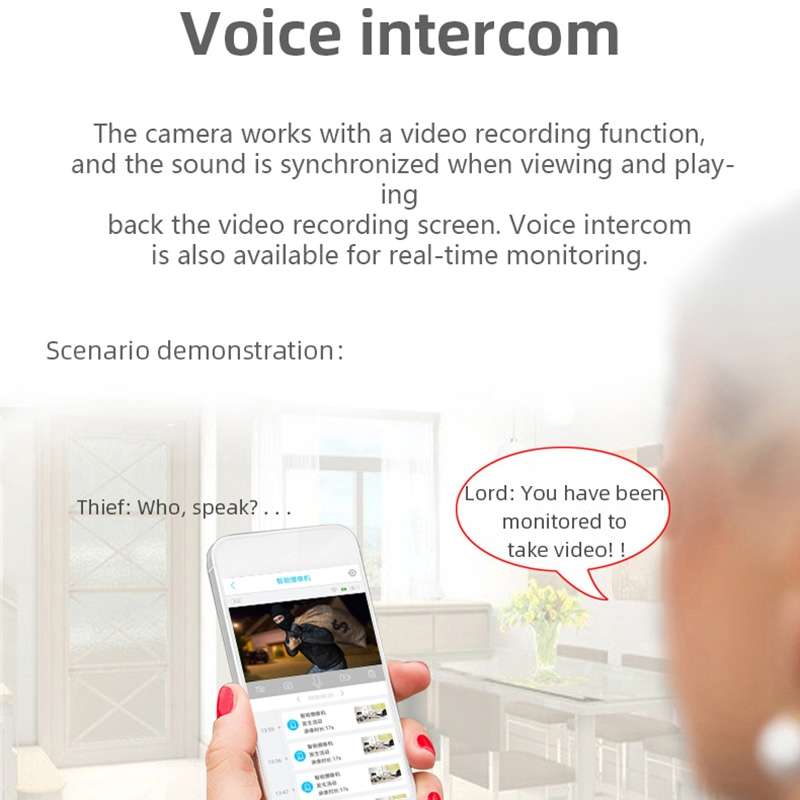 VESAFE Y4P Outdoor HD 1080P Solar Power Security IP Camera, Support Motion Detection & PIR Wake up,