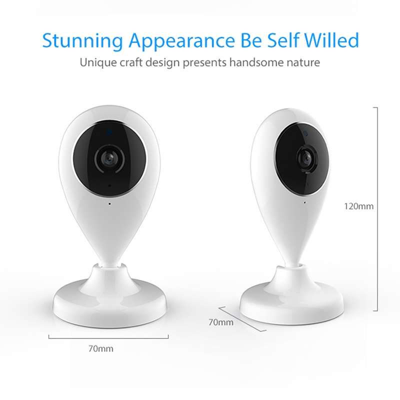 NEO NIP-55AI Indoor WiFi IP Camera, with IR Night Vision & Multi-angle Monitor & Mobile Phone Remot