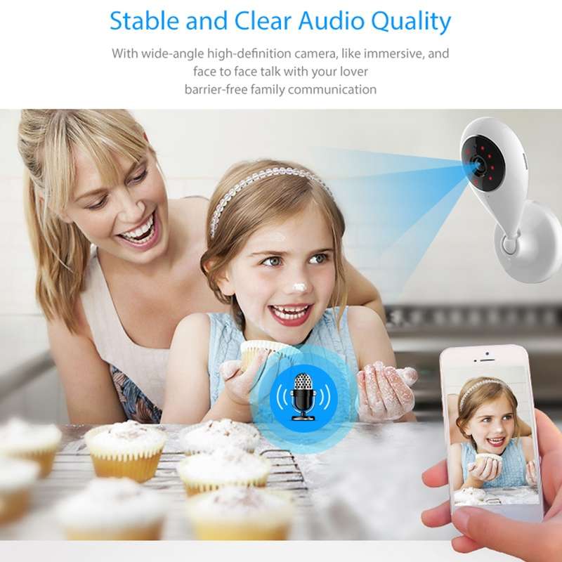NEO NIP-55AI Indoor WiFi IP Camera, with IR Night Vision & Multi-angle Monitor & Mobile Phone Remot