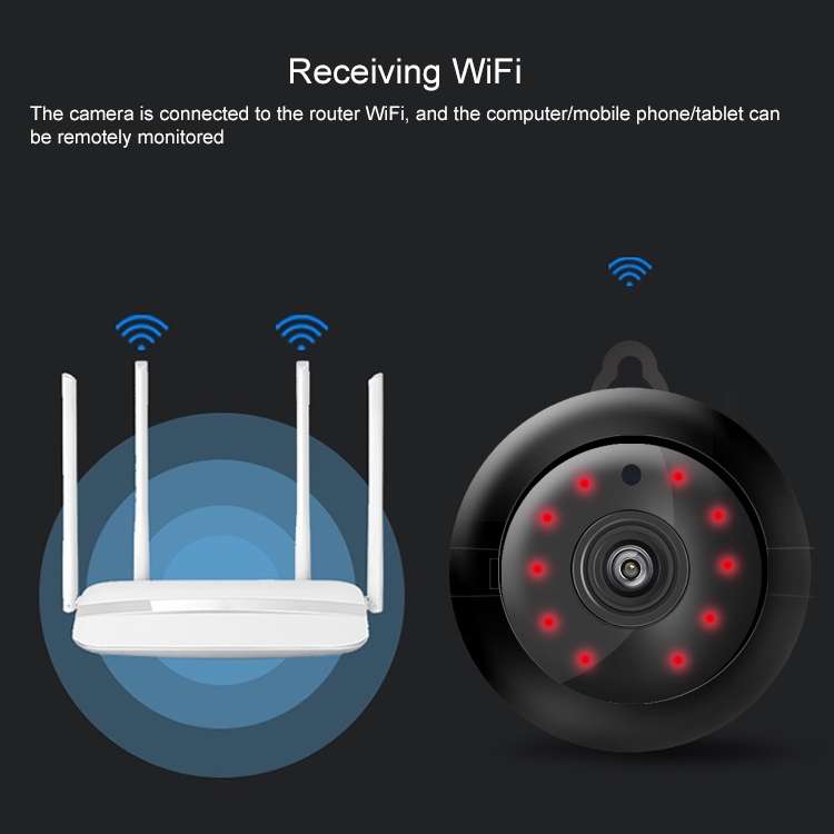 V380 1280X720P Resolution Surveillance Camera Wireless Network Camera HD Mobile Phone Remote Monitor