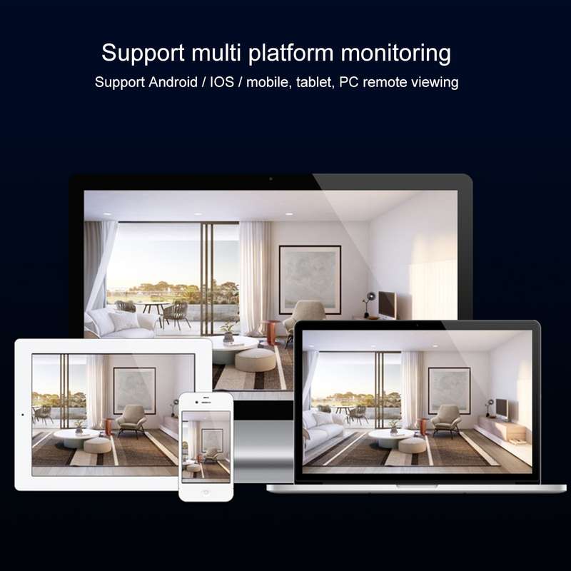 T23 2288 x 1288P Full HD Solar Powered WiFi Camera, Support PIR Alarm, Night Vision, Two Way Audio,