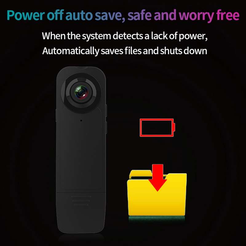 A18 1080P HD Portable Smart Extra Long Standby Recording Pen Camera(Black)