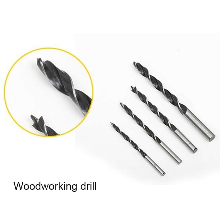 31 in1 Drill and Screwdriver Bit Set Industrial Spade Paddle Flat Wood Woodworking Boring Drill Bits