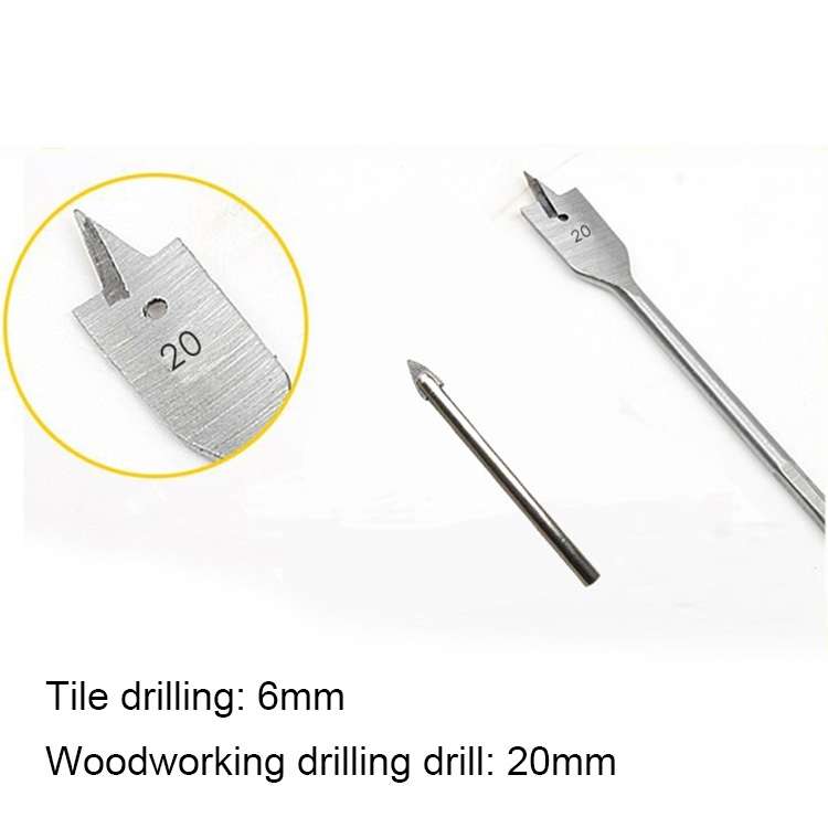 31 in1 Drill and Screwdriver Bit Set Industrial Spade Paddle Flat Wood Woodworking Boring Drill Bits